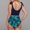 thumbnail image 6 of UTSJKR Two Piece High Waisted Swimsuits - Women Tummy Control Tankini with Floral Shorts Modest Bathing Suit 2PC 2025 Multicolor S, 6 of 7