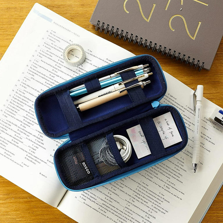 Black EVA Hard Shell Stylus Pen Pencil Case Holder Protective