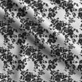 thumbnail image 1 of Soimoi Floral Printed, Poly Canvas Fabric, Decor Sewing Fabric by The Yard 56 Inch Wide,Decorative Fabric for Curtains Tote Bags, White & Black, 1 of 5
