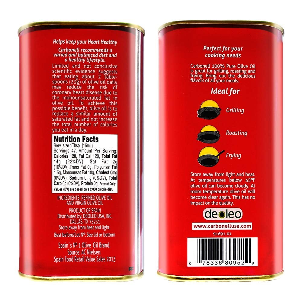Carbonell Olive Oil 24 oz