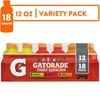 Gatorade Sports Drinks, Lemon Lime/Orange/Fruit Punch Variety Pack, 12 fl oz, 18 Count Bottles