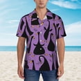 thumbnail image 2 of Balery Funny Goose Camisas hawaianas de manga corta para hombre, camisas playeras de corte holgado, camisas de vacaciones con botones,X-Large, 2 of 7