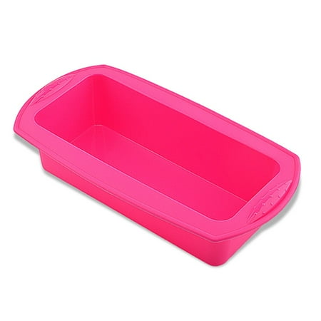 

Bread Mold Loaf Toast Non-stick Silicone Baking Tray Non-stick Toast Rectangle Mould for Home Bary Blue