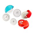 thumbnail image 4 of Shengyu 6Pcs Pastry Wheel Plastic Wheel Roller Pastry Wheel Decorator Kitchen Baking Tool for Pie Crust Pizza Decor, 4 of 6
