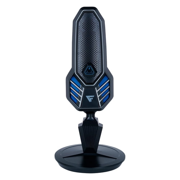 Gamer Factor MCG800 Microfono Cardioide Gamer RGB 50 hz- 20 khz 360° Plug and Play Ajustable Streaming