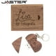 thumbnail image 4 of JASTER USB 2.0 Flash Drives Promotion Wooden 1 PCS Free Logo Heart Shape Real Capacity 4GB 8GB 16GB 32GB 64GB, 4 of 5