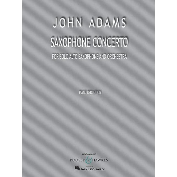 Saxophone Concerto: For Solo Alto Saxophone and Piano Reduction (Paperback)