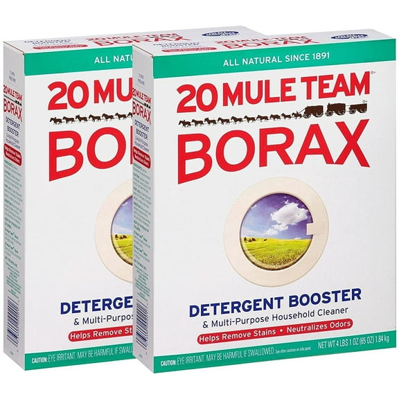 20 Mule Team Borax Detergent Booster & Multi-Purpose Household Cleaner, 65 Ounce