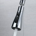 thumbnail image 4 of Gerich Pull Out Spray Shower Head Setting Kitchen Spare Replacement Tap Sprayer 3 Modes, Dish Rinser Head Extendable Tap Faucet Sprayer Head (Silver) 1 Pcs, 4 of 5