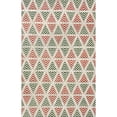 thumbnail image 2 of nuLOOM Raleigh High-Low Holiday Geometric Area Rug, 2' x 8', Red, 2 of 9