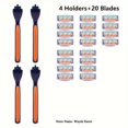 thumbnail image 1 of Multi-Layer Razor Hair Removal Tools Shaver Replacement Parts Classic Shaver Razor Blades, 1 of 5