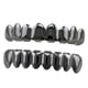 thumbnail image 1 of 2 uds parrillas de de e inferior de cobre dentaduras bucales personalidad-negro Yuyangstore Los colmillos dientes de diamante Parrillas, 1 of 8