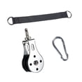thumbnail image 2 of Accesorio para máquina de cable de polea de gimnasio, accesorio silencioso para entrenamiento de fuerza, rueda guía auxiliar resistente, rueda de Estilo B, 2 of 8