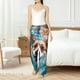 thumbnail image 4 of Fotbe Sea Swimming Corgi Pantalones de Pijama para Mujer, Pantalones de Dormir, Pantalones Pj con Cordón y Bolsillos-Medium, 4 of 6