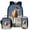 B, variant on Mustang Personality Student School Bag Lunch Bag,A