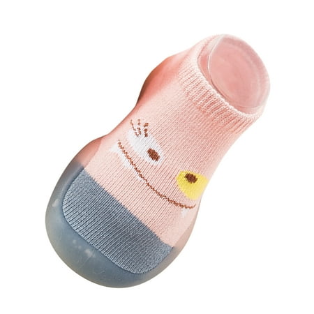 

Yinguo Slipper Baby Toddler Prewalker Boys Girls Socks Shoes Summer Cartoon Children Baby Shoes Light blue 26