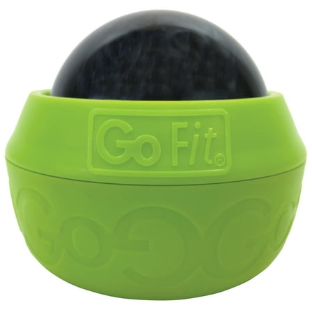 GoFit 3-inch Roll-on Massager for Deep Muscle and Trigger Point Pain Relief