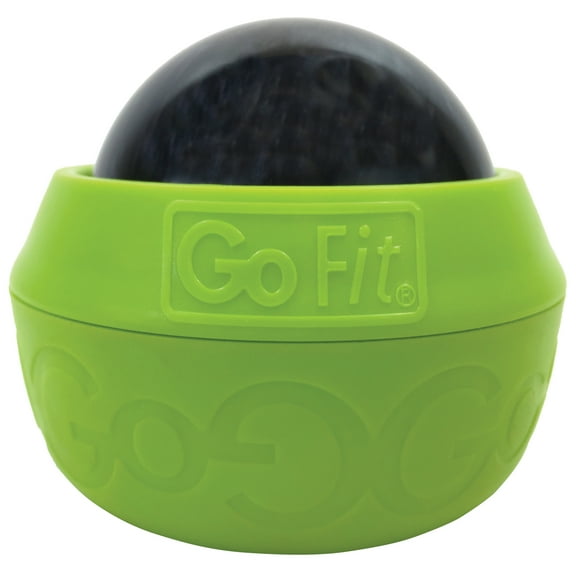 GoFit 3-inch Roll-on Massager for Deep Muscle and Trigger Point Pain Relief