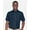 Navy, variant on Harriton M580 Men's Key West Short Sleeve Performance Staff Shirt-White-XL