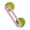Pink green, variant on Suction Cup Glass Door Handrail Nonslip Shower Bathtubs Handle Enduring