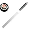 thumbnail image 1 of Dvruxg Spatule à Glaçage Inclinée, Spatule Décalée en Acier Inoxydable, Spatule à Gâteau, Lame de 17,5 Pouces, 1 of 5