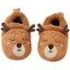 thumbnail image 1 of Pantuflas navideñas para bebés, botines para recién nacidos, zapatillas de algodón antideslizantes para niños y niñas de 11cm (marrón) Adepaton Pantuflas para Niña, 1 of 8