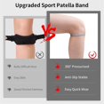thumbnail image 5 of Patellar Tendon Support Strap, Patella Brace Knee Pain Relief Bands,A, 5 of 5