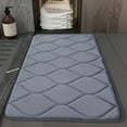 thumbnail image 4 of Bathroom Mat under $5! Xqxayjr Absorbent Non-Slip Bathroom Rug, Machine Washable Carpet for Bedroom and Kitchen, Soft Microfiber Floor Mat for Living Room and Entryway, 4 of 7
