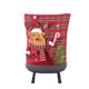 thumbnail image 1 of Kearding Bonita funda navideña para silla de comedor, ropa de cocina, muñecas 3D, Papá Noel, alce, Antimacassar, funda para fiesta, Bar, Alce, 1 of 6