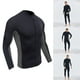 thumbnail image 3 of de neopreno para hombre mm Neopreno para aeróbic acuático Surf Gris Negro L shamjiam Parte superior del traje de neopreno, 3 of 9