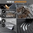 thumbnail image 4 of Aipoil Juego De Alfombrillas Y Forro De Carga Para Cadillac Xt4 2019-2024 2025 Protección Contra Todo Tipo De Clima, Tpe Antideslizante, Juego Completo De Alfombrillas De Coche Personalizadas, Accesor, 4 of 5