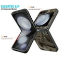 thumbnail image 3 of Nakedcellphone Slim Series for Samsung Galaxy Z Flip 6 Case, Hard Cover with Soft-Touch Powder Coat for Z Flip6 5G Phone (2024, SM-F741U) - Bush Camo, 3 of 8