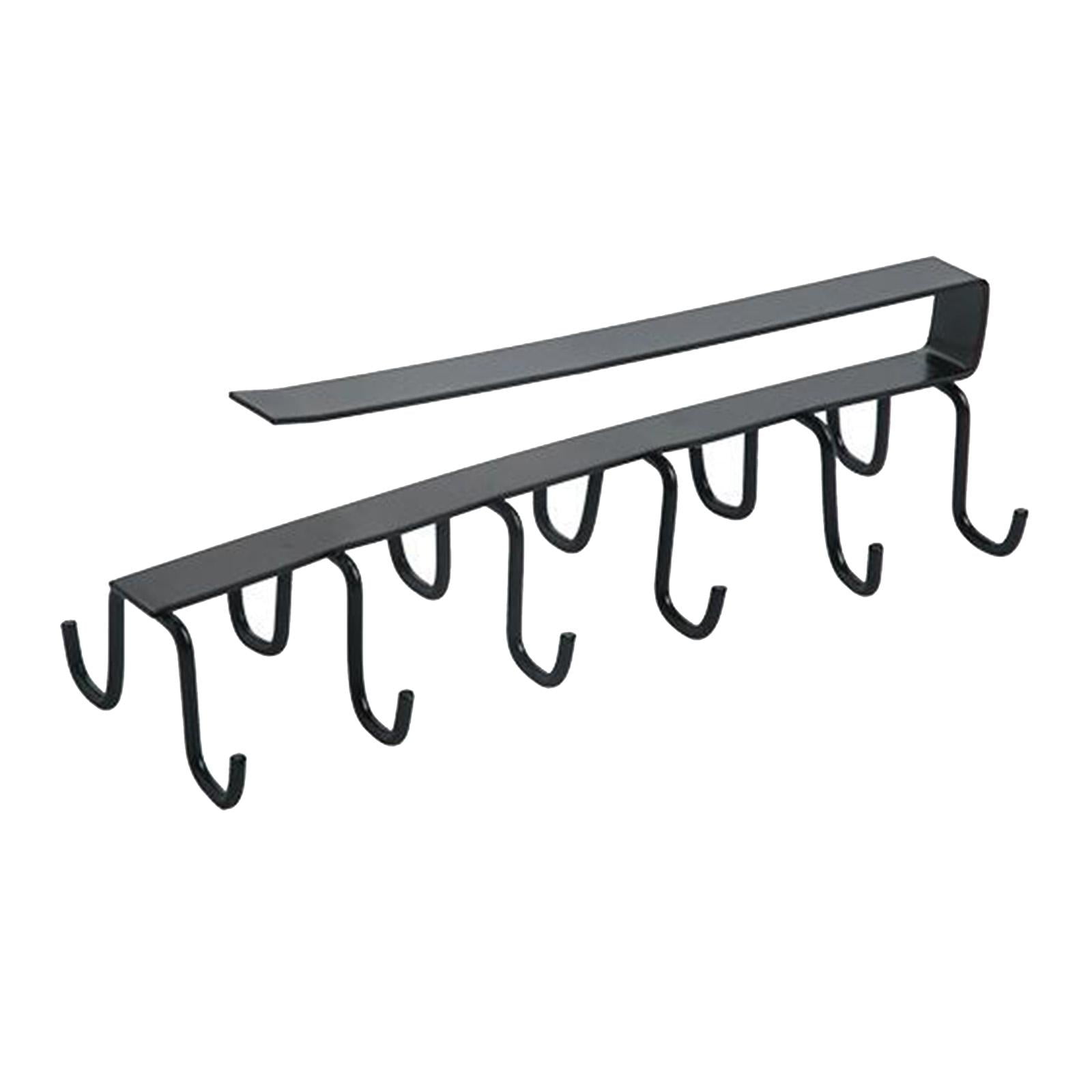 Mug Rack under Coffee Cup Holder, 12 Hooks, under Shelf