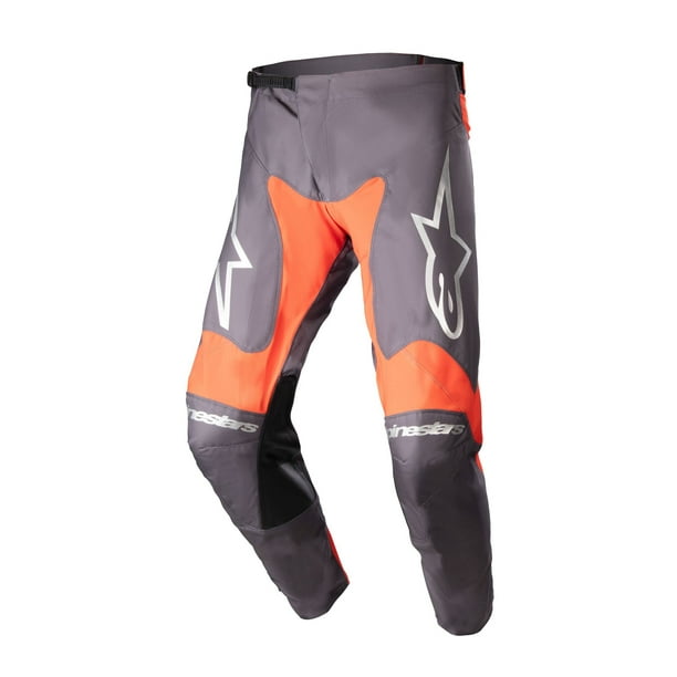 Pantalones Alpinestars Racer Hoen Magnet/Hot Orange para hombre, talla 30