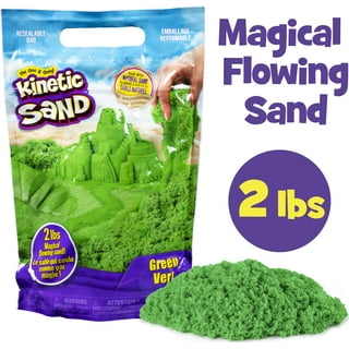 Sand Play Starter Set with Small Portable Tray and 5.5 Lbs Kinetic Sand  Bundle
