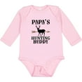 thumbnail image 3 of Inktastic Papa Hunting Buddy Bow Hunter Boys or Girls Long Sleeve Baby Bodysuit, 3 of 5