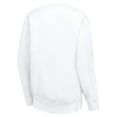 thumbnail image 3 of Women's G-III 4Her by Carl Banks White Dallas Stars Team Logo Tri-Blend Fleece Pullover Sweatshirt, 3 of 3