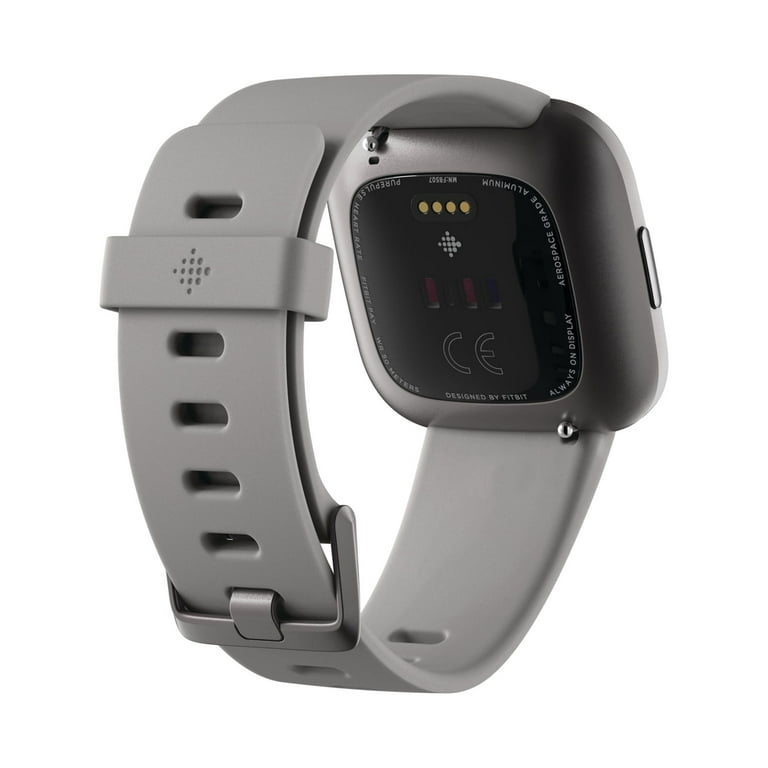 Fitbit Versa 2 Health & Fitness Smartwatch - Stone/Mist Grey Aluminum 