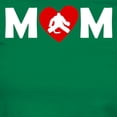 thumbnail image 3 of CafePress - Hockey Goalie Heart Mom T Shirt - Women's Traditional Fit Dark T-Shirt, 3 of 4