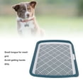 thumbnail image 4 of Entrenador De Baño De Cachorros De Malla, Diseño De Entrenamiento De Tope De Cachorro De Baja Entrada Con Placa Superior Y Chasis, Diseño De Cuadrícula Elevada, Fácil De, 4 of 7