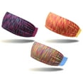 thumbnail image 6 of Beaute Galleria Women Sport Fitness Headbands, Moisture Wicking Elastic Stretchy Athletic Sweatband, 3 Pack, 6 of 8