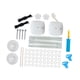 thumbnail image 2 of Kit de soporte para arco de globos ajustable, marco para arco de globos, soporte para plantas, estable Base redonda blanca, 2 of 9