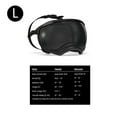 thumbnail image 2 of Dog Goggles  Portable Dogs Eyes Protection with Adjustable Strap  Windproof Goggles Dog Sunglasses with Breathable Mesh and Spherical Lens for Outdoor Riding Driving Hiking Camping (Large, 2 of 3