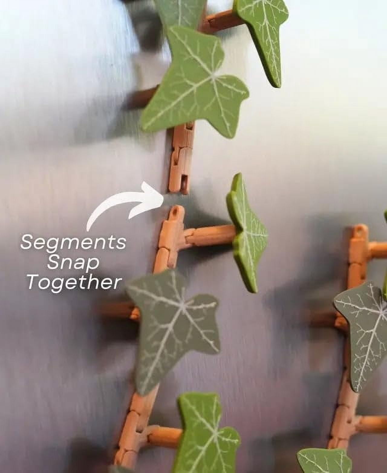 Ivy Fridge Magnet with Articulating Stems, Artificial Ivy Vines 3D Print Refrigerator Magnets