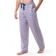 thumbnail image 5 of Pantalón de Pijama Relajado a Cuadros para Hombre IZOD, Pequeño, Azul Marino/Agua/Rojo, 5 of 5