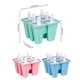 thumbnail image 5 of Matsuzay Moldes de silicona para paletas de grado alimenticio de 6 cavidades, molde para paletas de silicona para cocina DIY, fabricante de helados Cocina y Comedor Azul Matsuzay HA000007-03B, 5 of 6