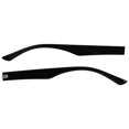 thumbnail image 3 of 2Pcs Universal Glasses Temple Replacement Arms Pressure Free Fit Black, 3 of 9