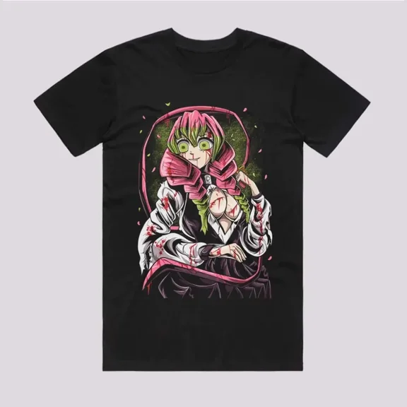 Reprint Rare Anime Mistsuri Kanroji T-Shirt Size S-5XL, Gift For Friends, For Kids