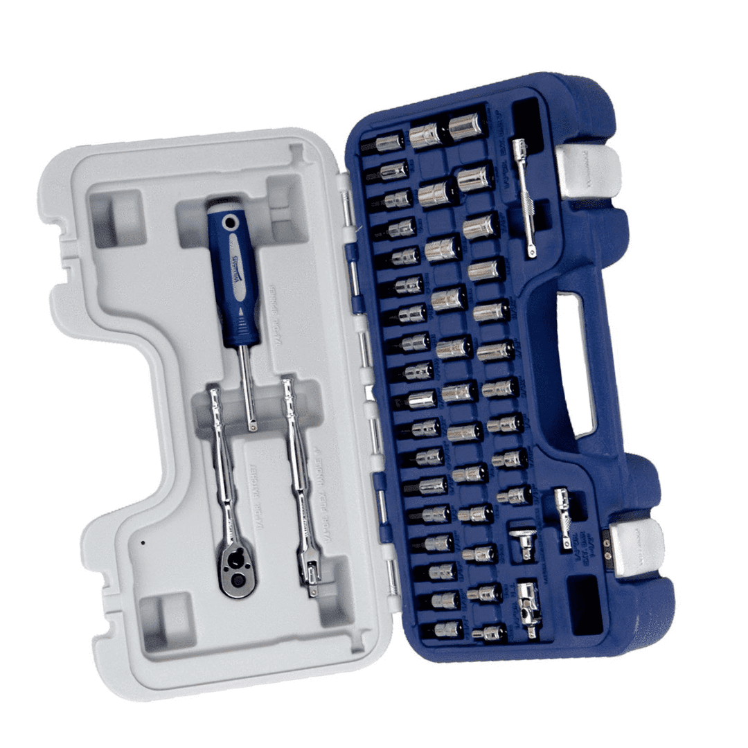 Williams 50601 1/4-Inch Drive Deluxe Socket Set, 47-Piece