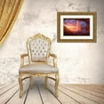 thumbnail image 3 of Gastager, Daniel 18x13 Gold Ornate Wood Framed with Double Matting Museum Art Print Titled - A Wall Of Flames, 3 of 4